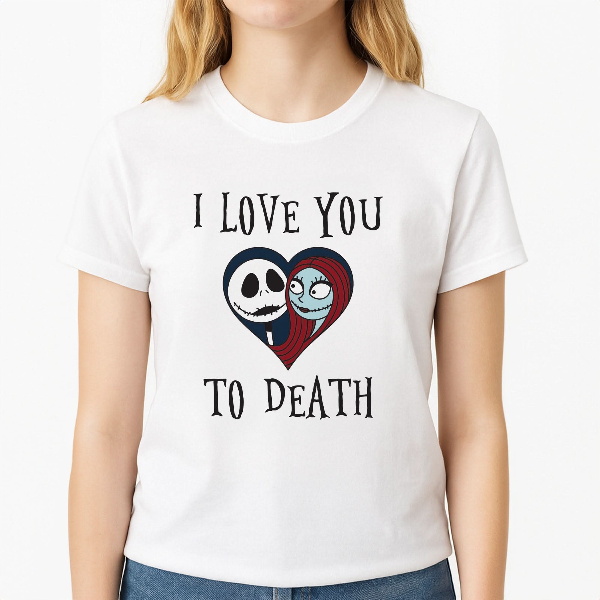 I Love You To Death Heart Womens T-Shirt