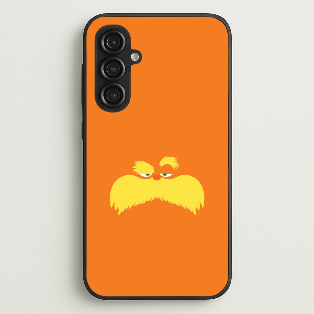 Orange Tree Creature Face Galaxy S23FE Case