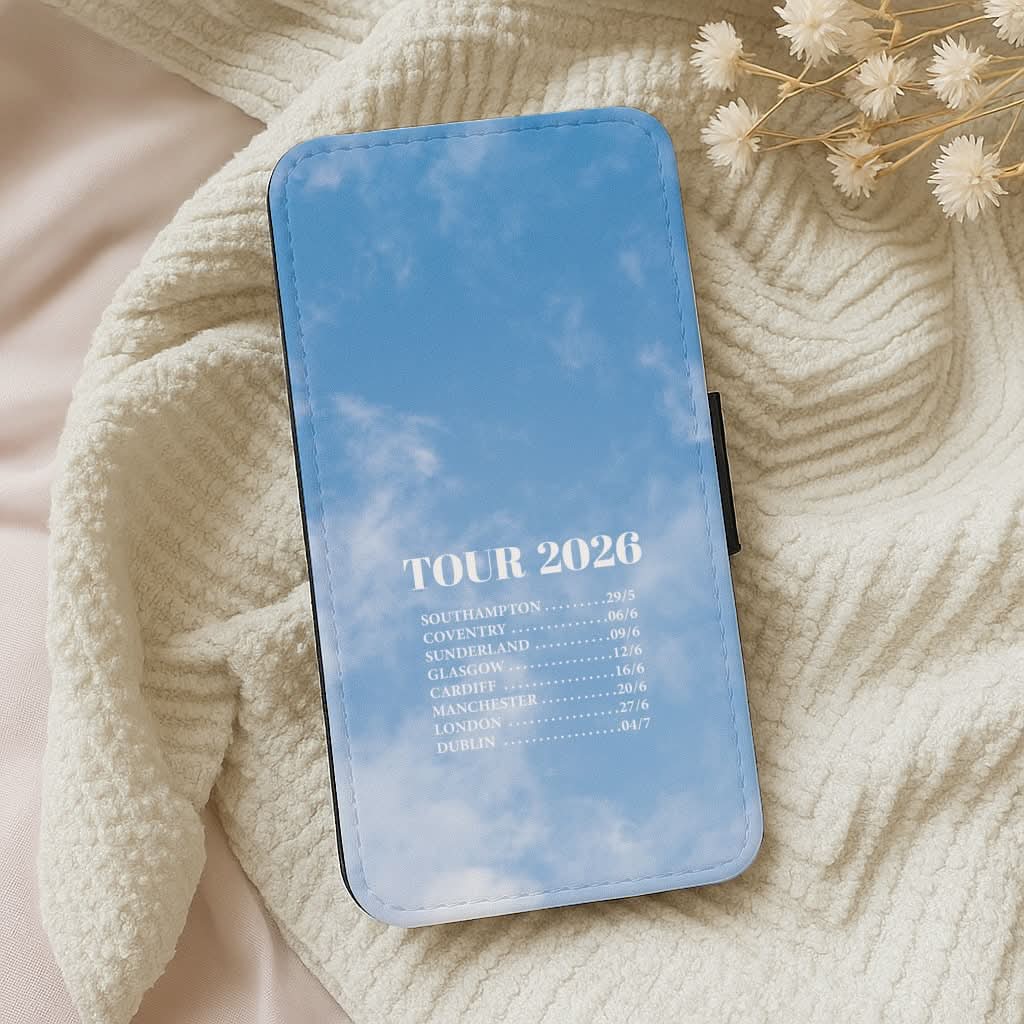 Band Tour 2026 Leather Phone Case