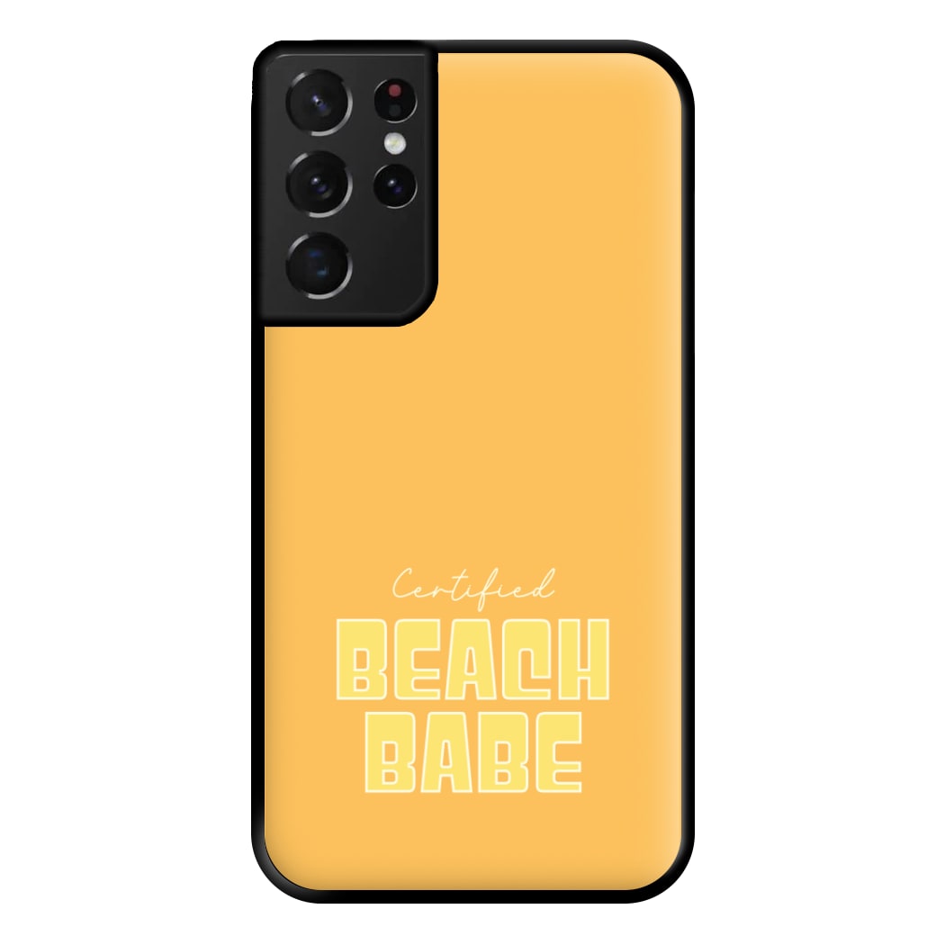 Certified Beach Babe Galaxy S21 Ultra Case