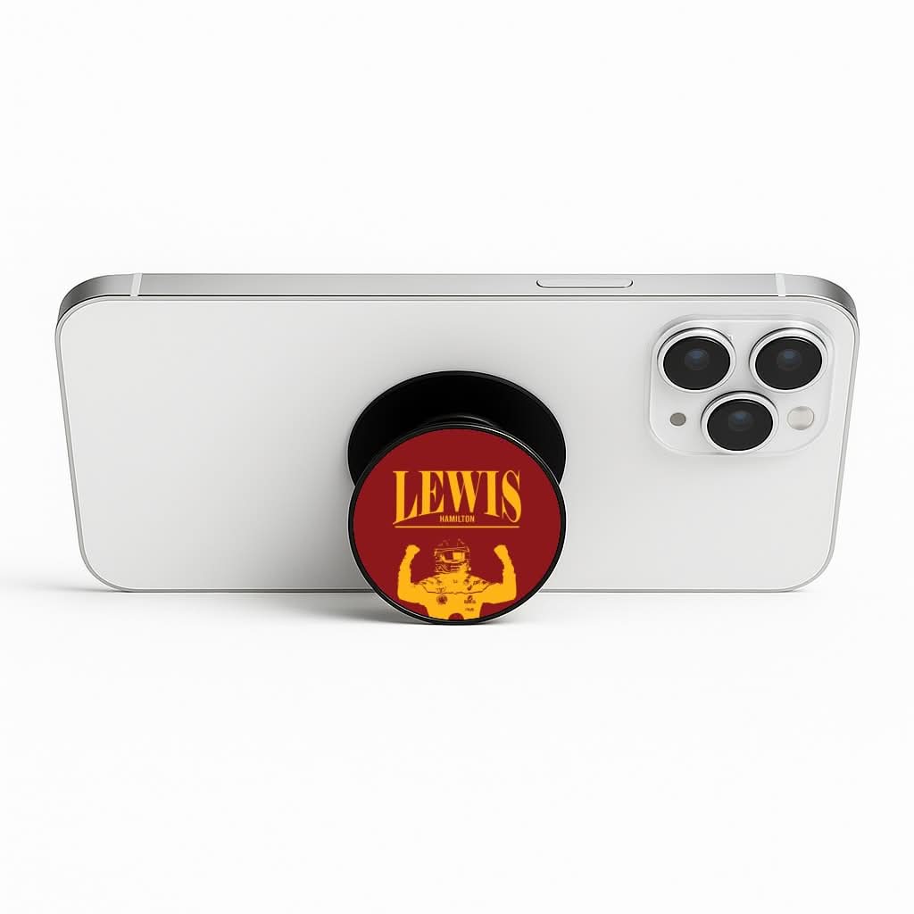 Lewis Red And Gold Phone Stand