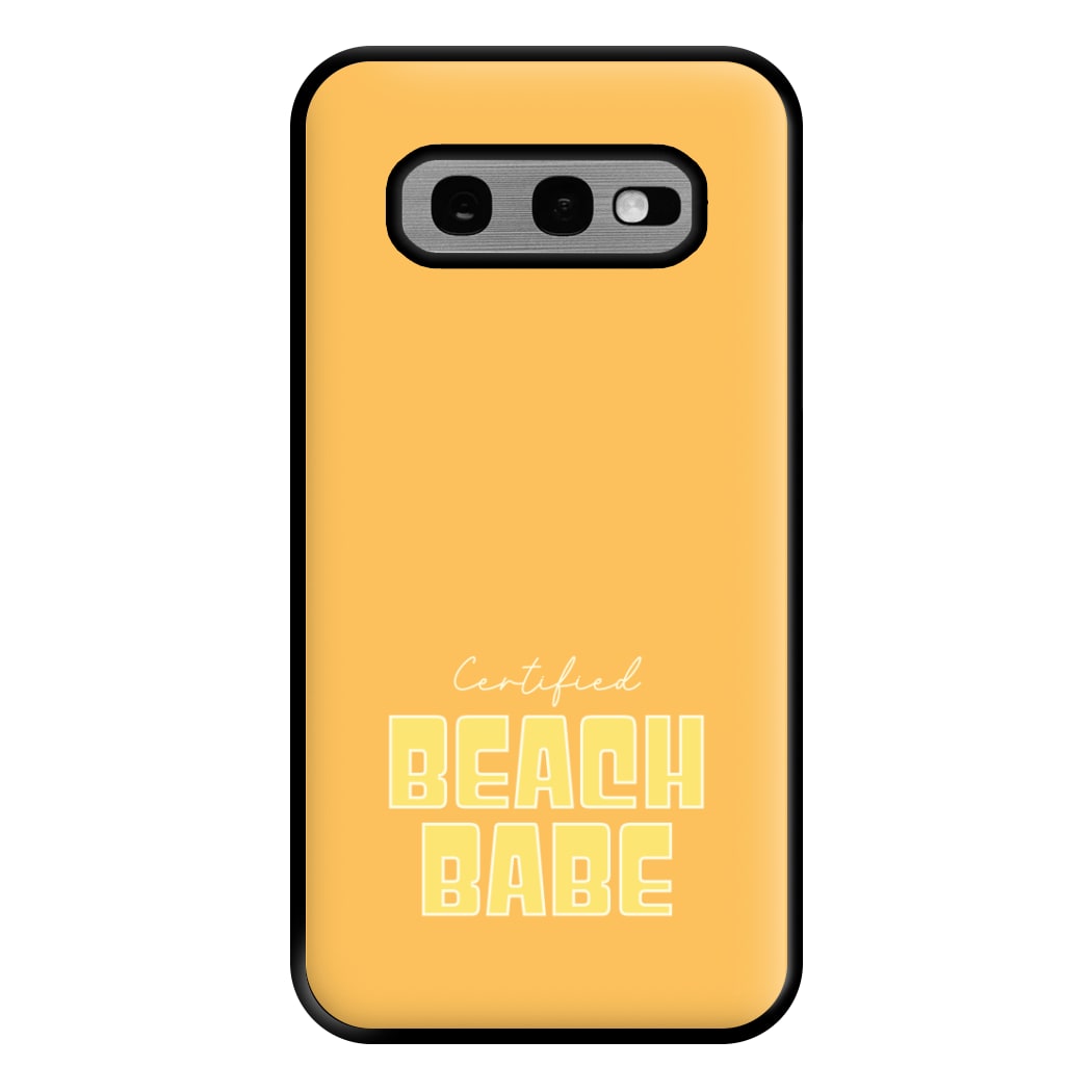 Certified Beach Babe Galaxy S10e Case