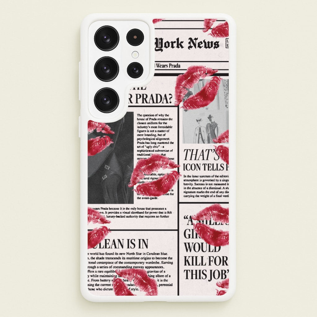 Headline Kisses Galaxy S22 Ultra Case