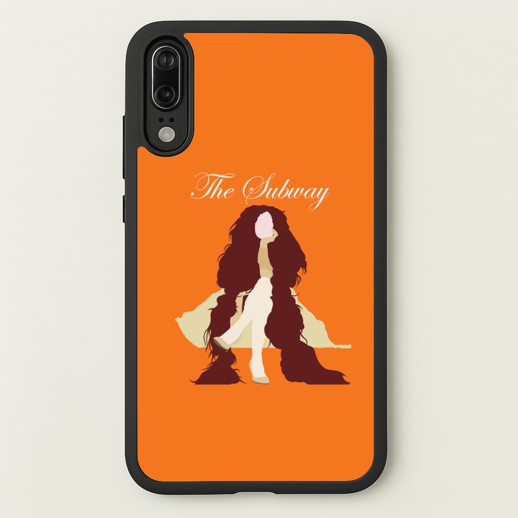 Subway Orange Huawei P20 Case