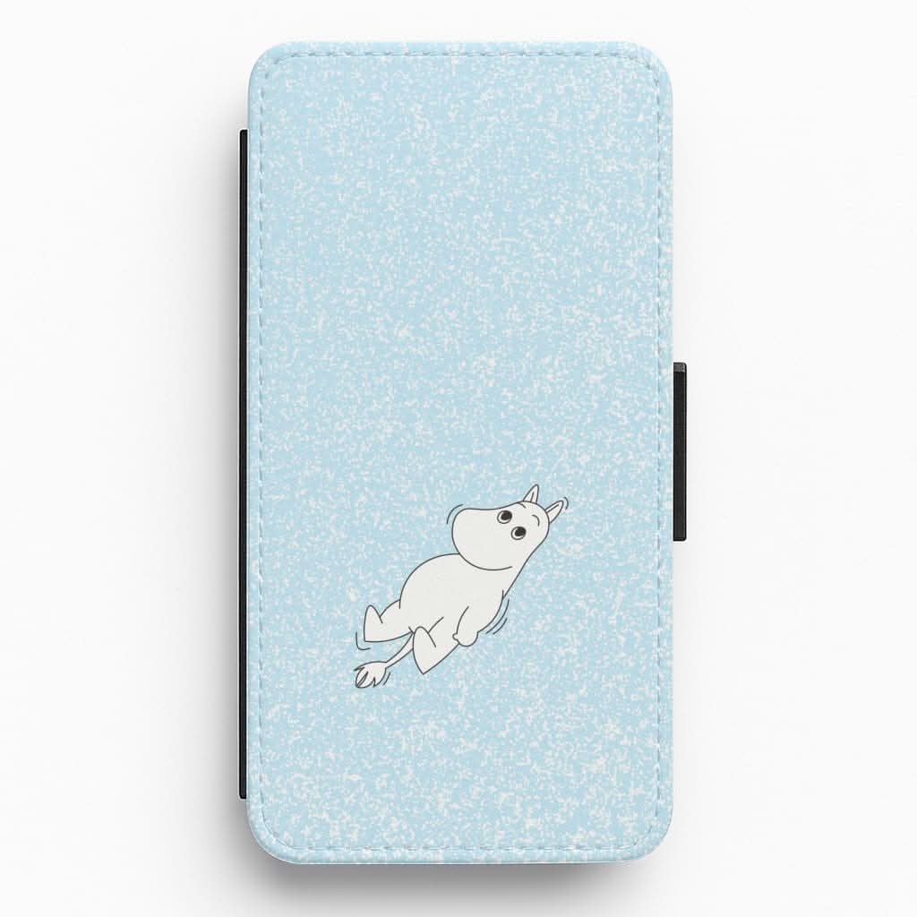 Moom In Glitter Flip / Wallet Phone Case