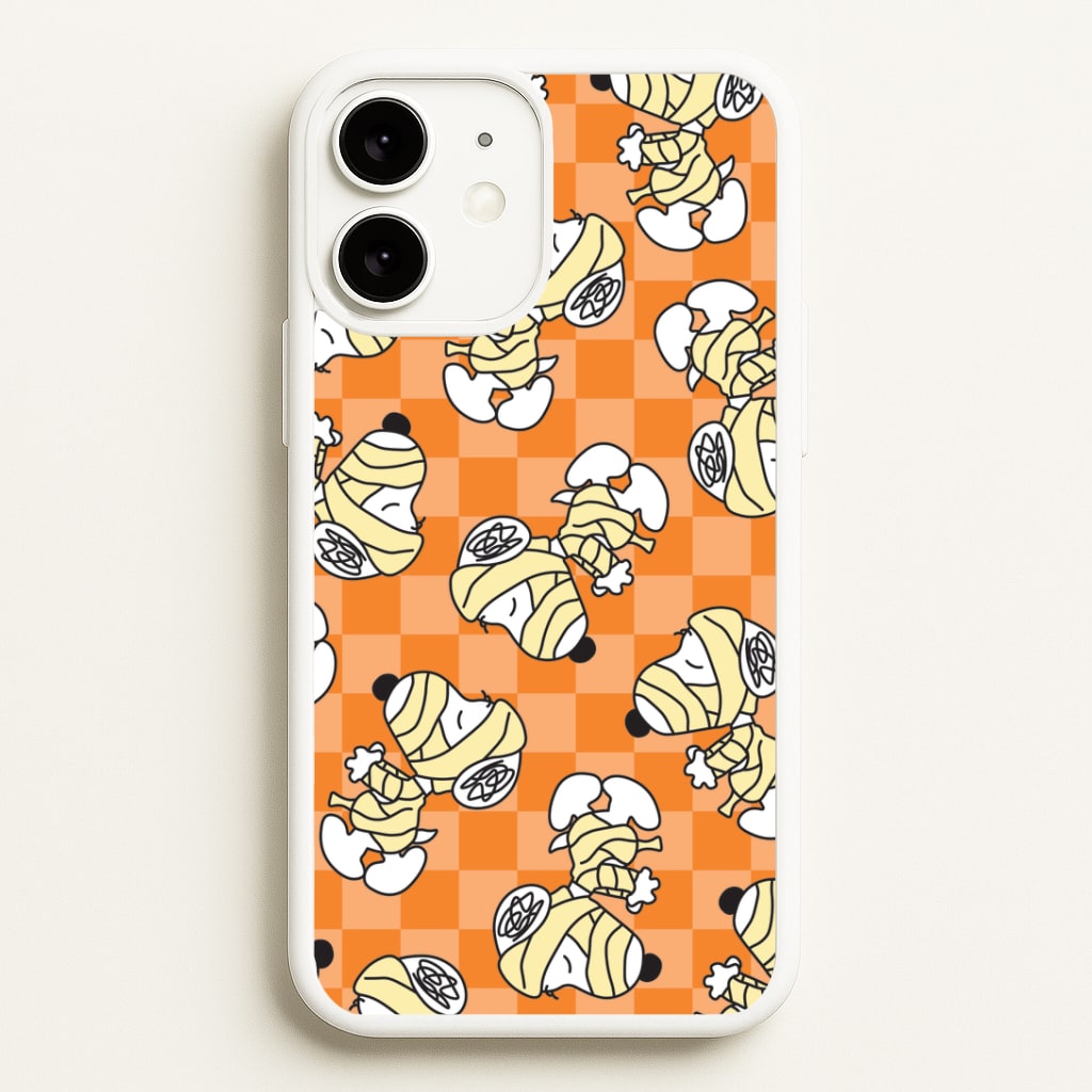 Mummy Cartoon Beagle Pattern iPhone 11 Case