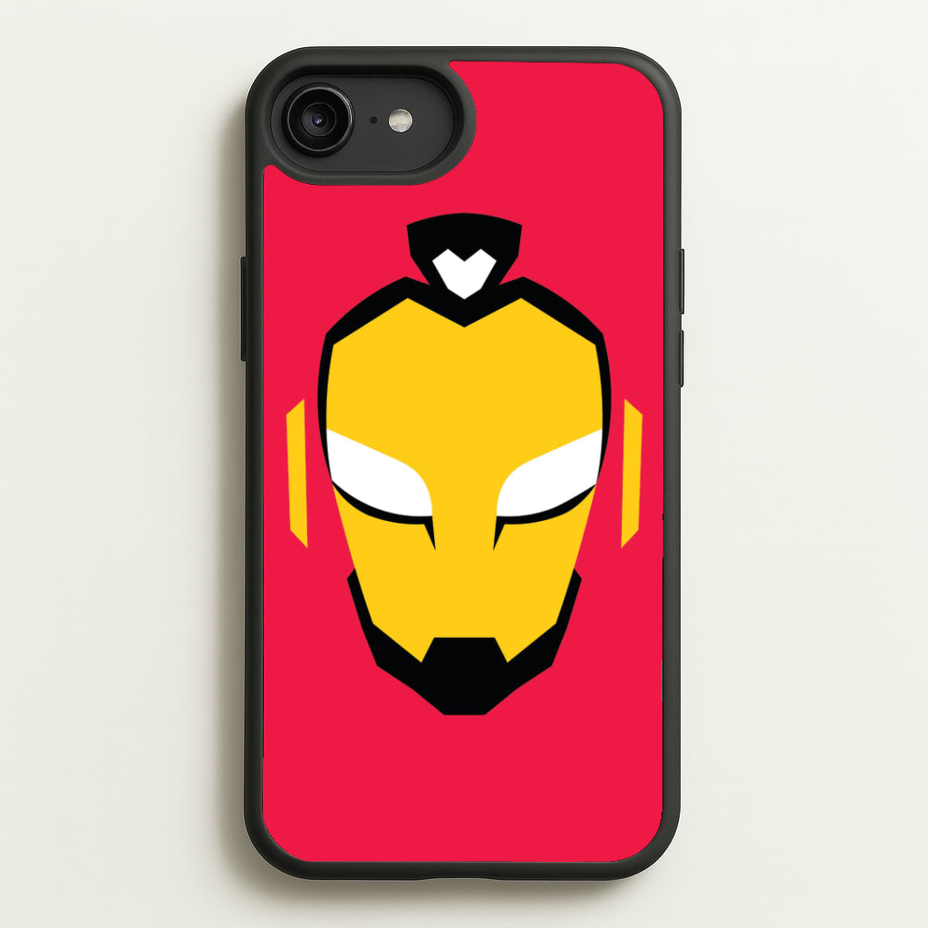 Metal Heart Hero Face iPhone 6 Plus / 7 Plus / 8 Plus Case