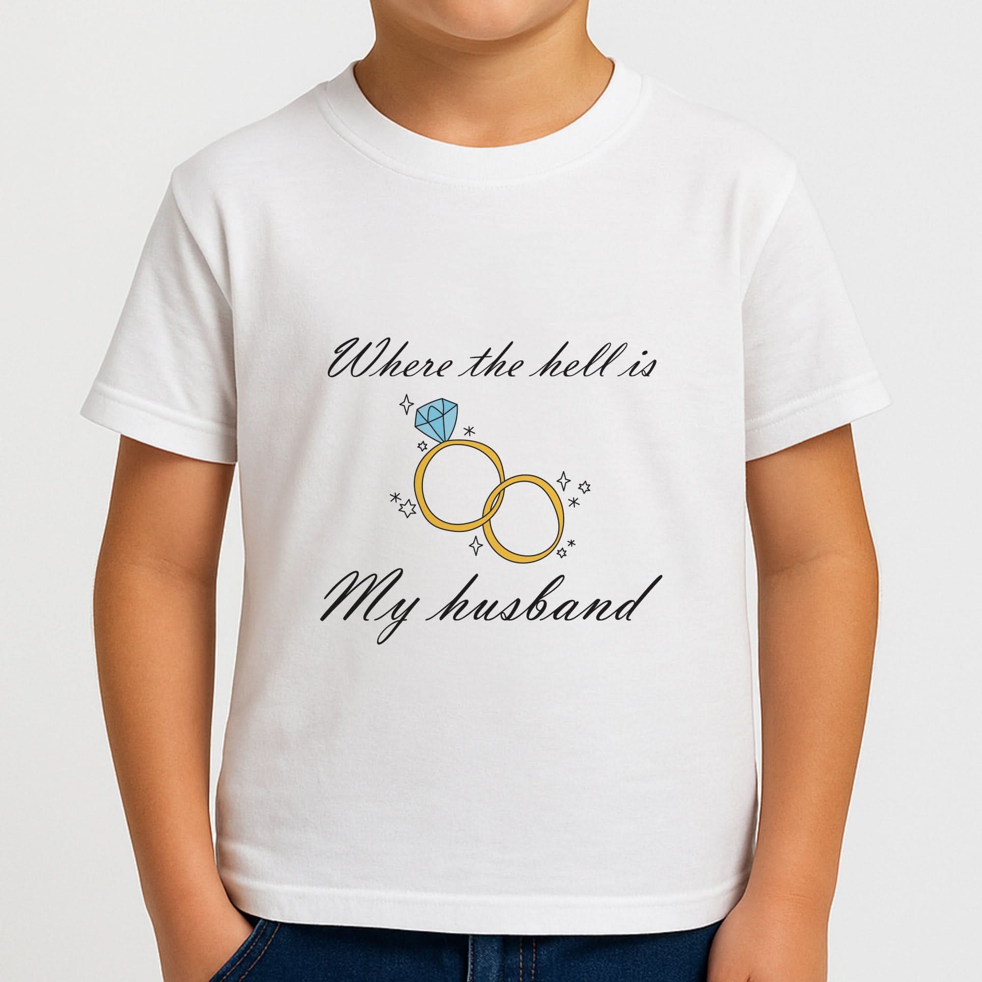 WTHIMH Cartoon Rings Boys T-Shirt