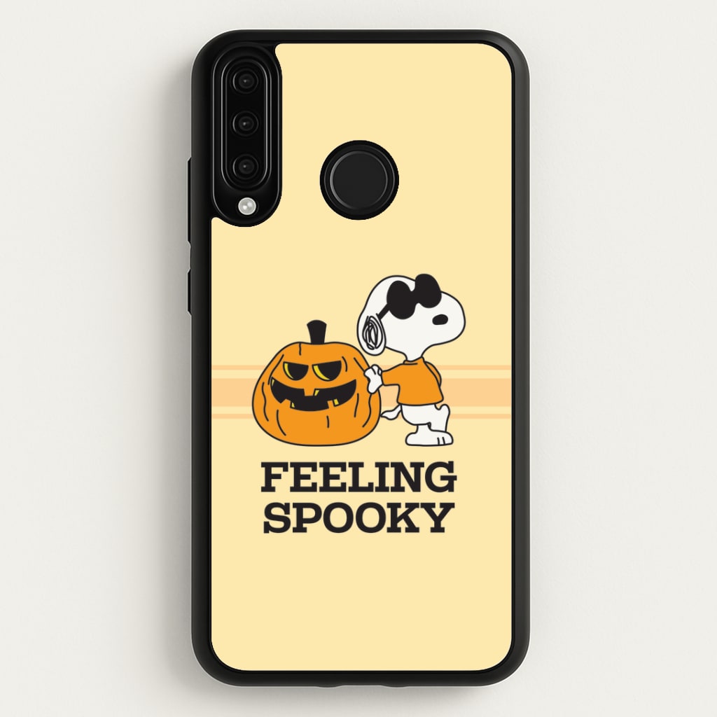 Feeling Spooky Cartoon Beagle Huawei P30 Lite Case