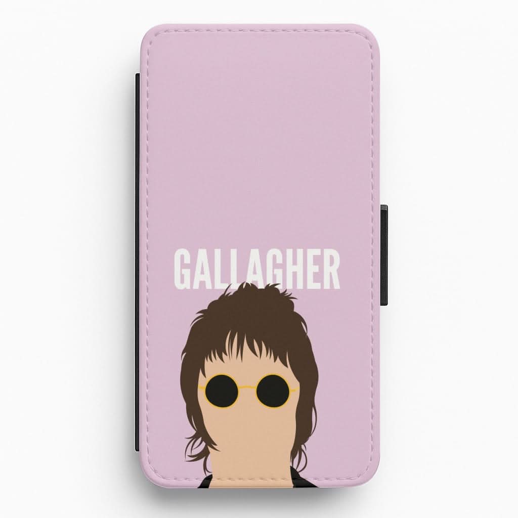 Rock Band Member Purple Flip / Wallet Phone Case