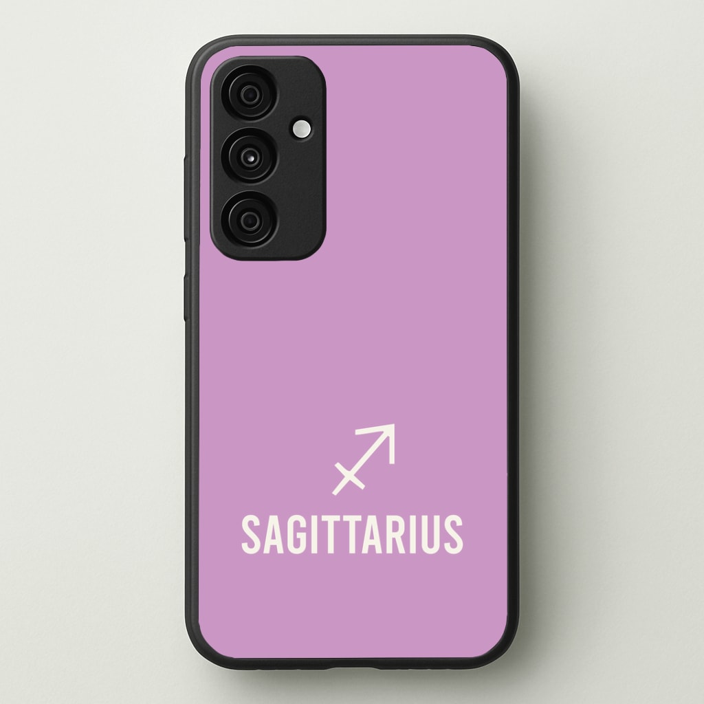 Sagittarius Pastel Zodiac Galaxy A55 Case