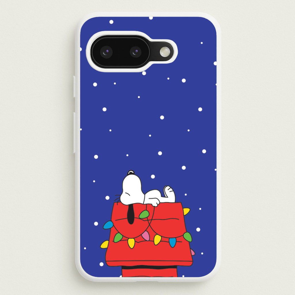 Cartoon Beagle Fairylights Google Pixel 9a Case