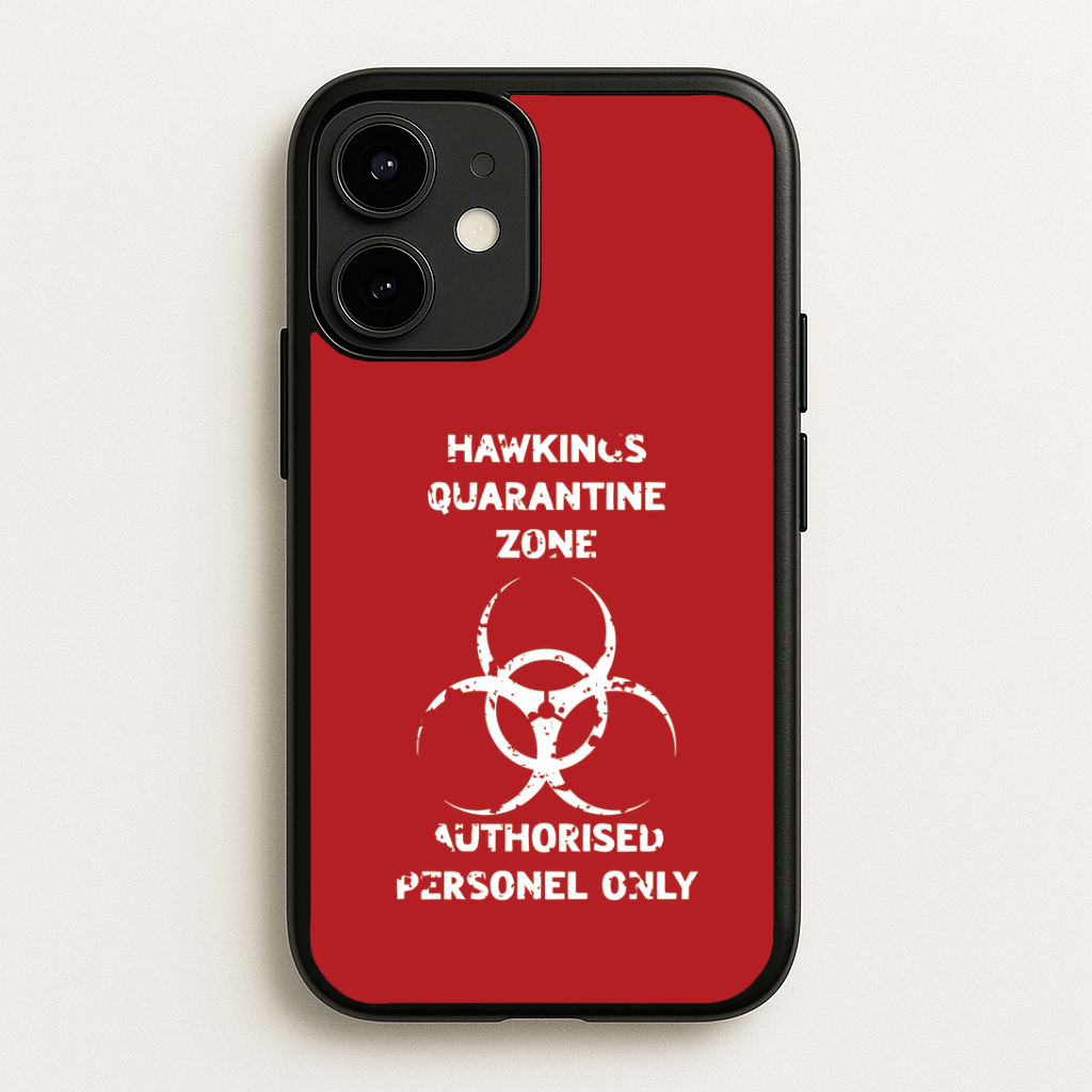 Hawkings Quarantine Zone iPhone 12 Mini Case