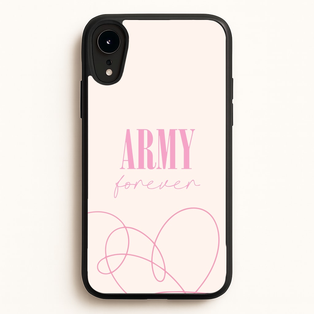 Army Forever Pink iPhone XR Case