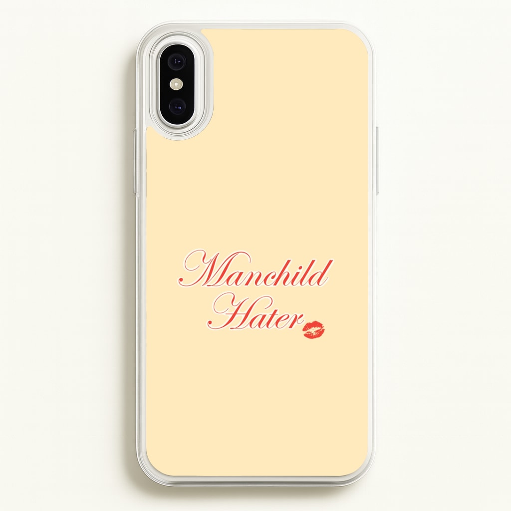 Manchild Hater iPhone XS Max Case