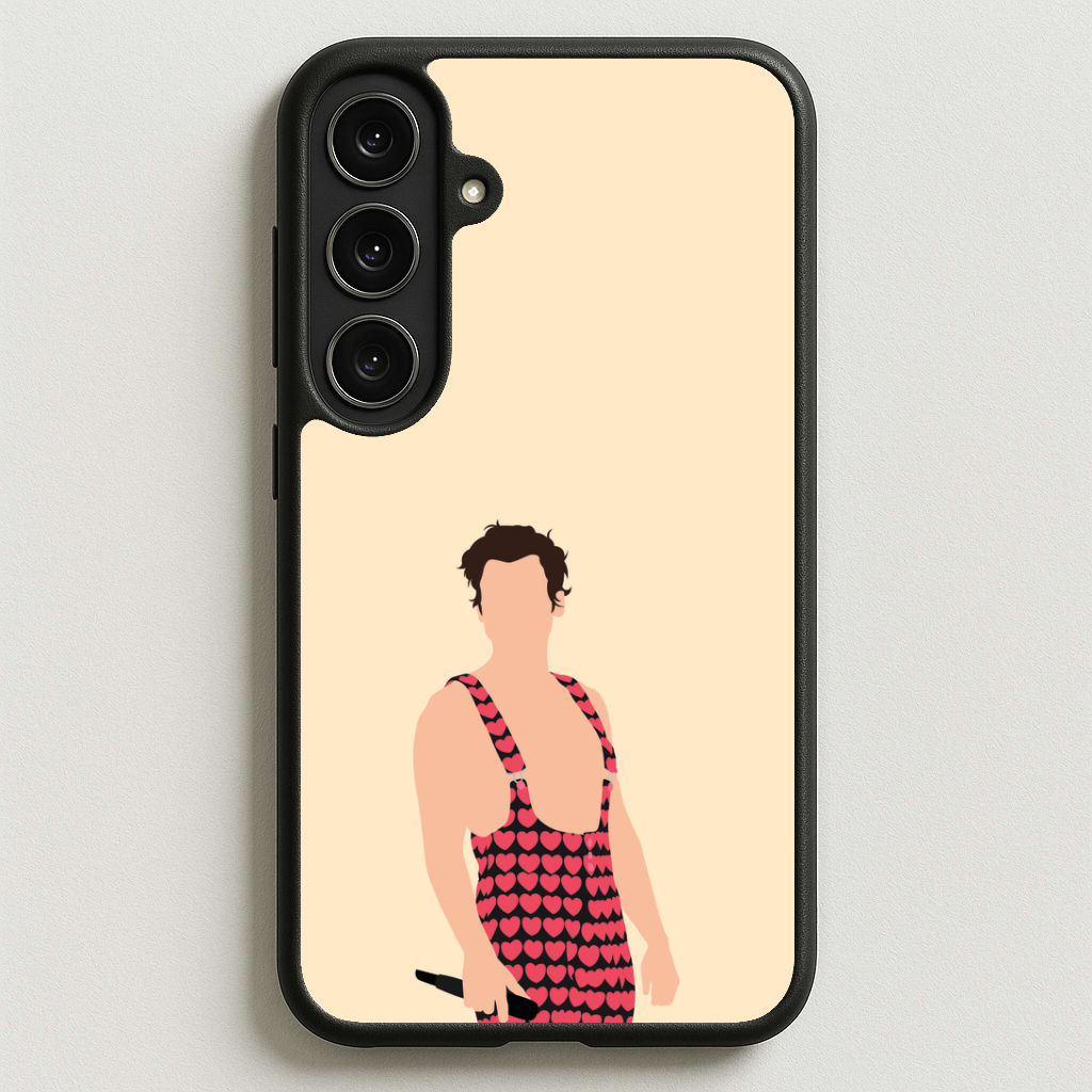 Harry Heart Jumpsuit Galaxy S25FE Case