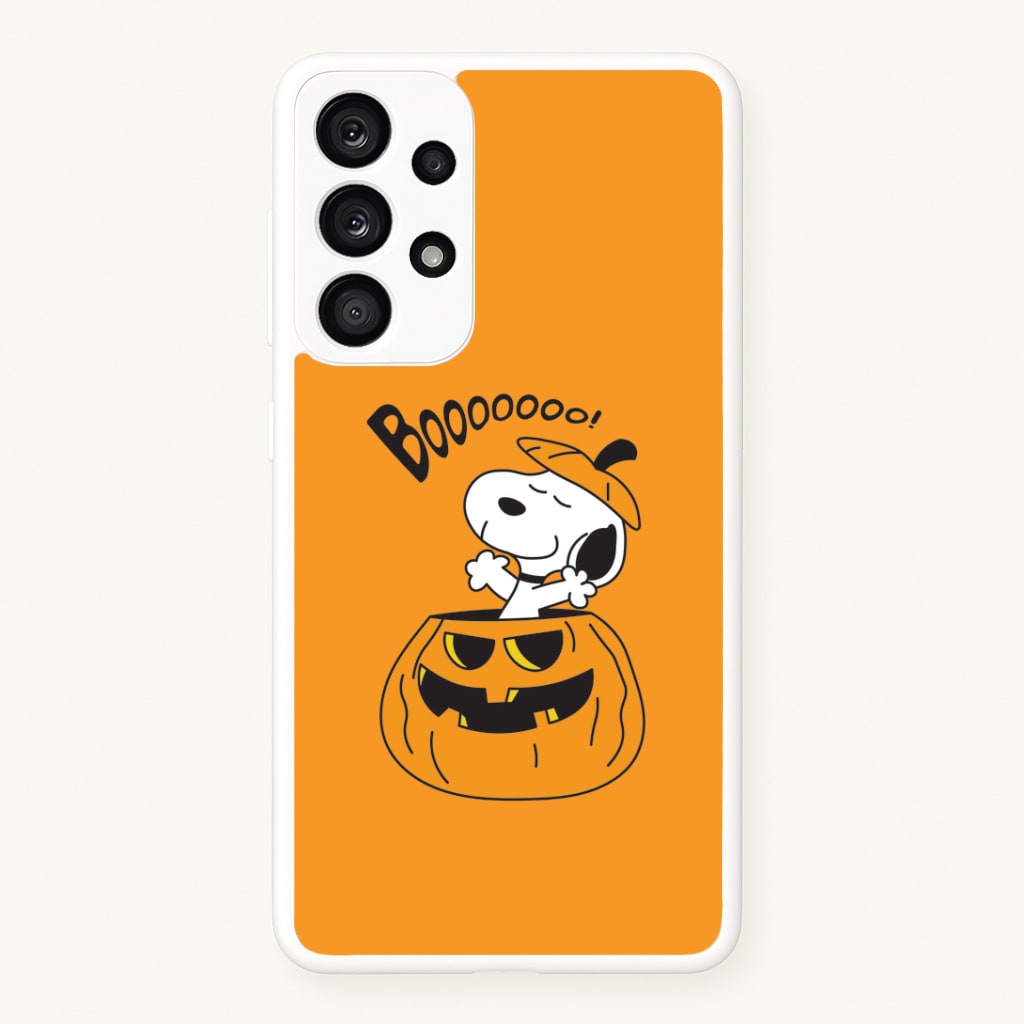 Cartoon Beagle Pumpkin Galaxy A53 Case