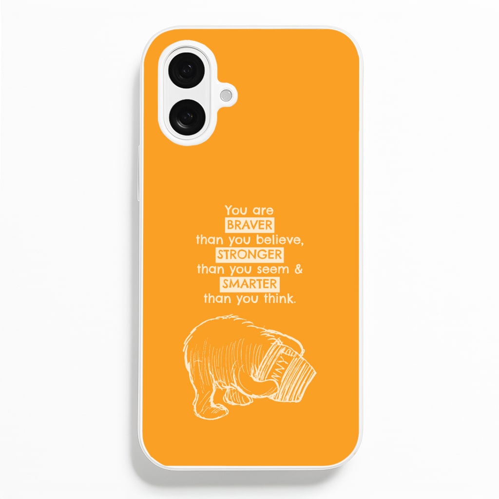 You Are Braver iPhone 16 Plus Case