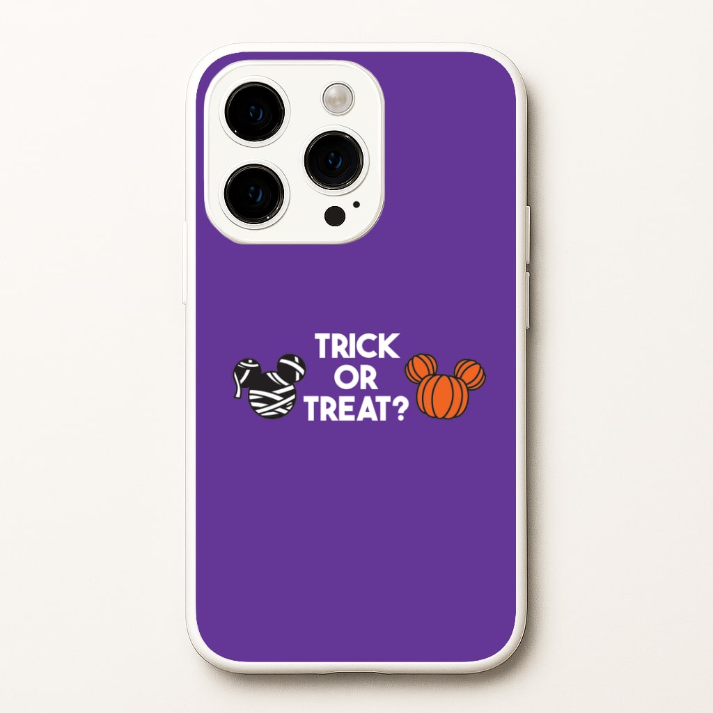 Trick Or Treat Mouse iPhone 15 Pro Max Case