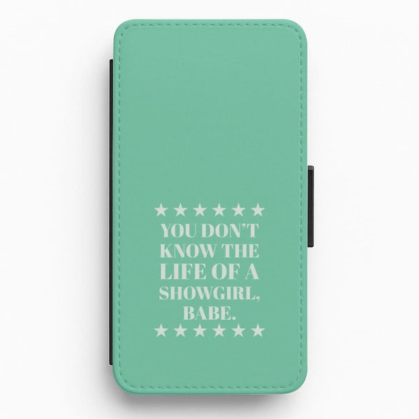 You Don't Know Babe Flip / Wallet Phone Case
