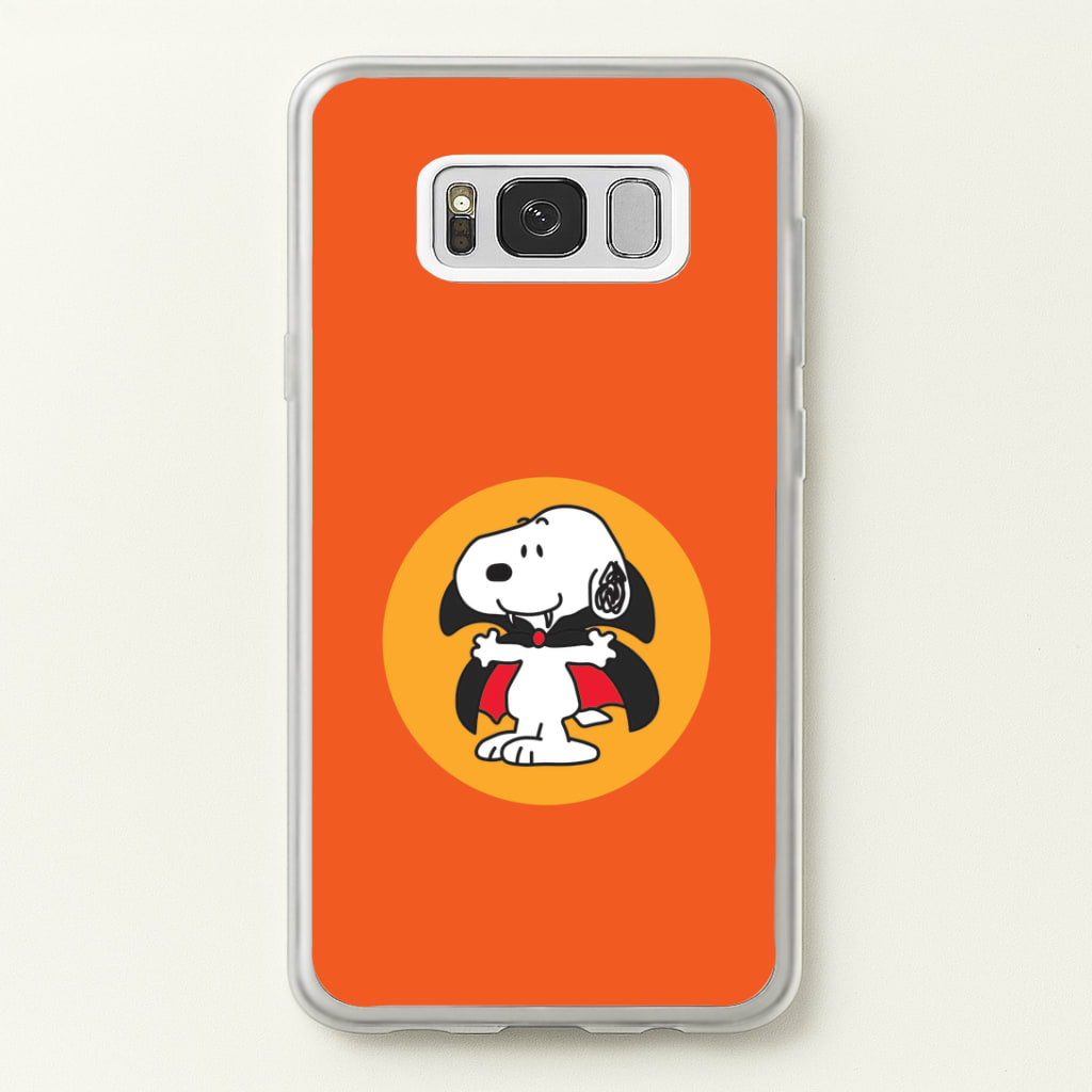 Cartoon Beagle Vampire Galaxy S8 Case