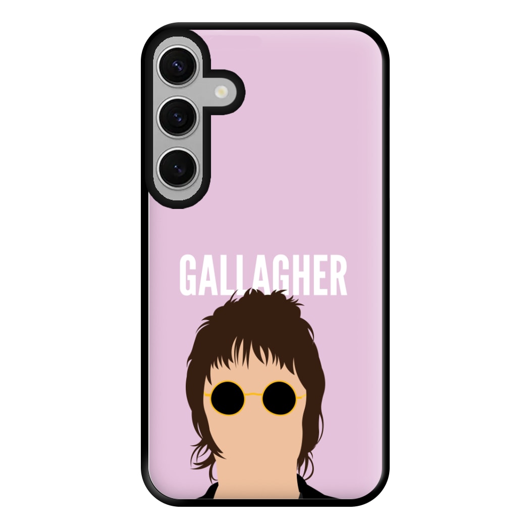 Rock Band Member Purple Galaxy S24FE Case