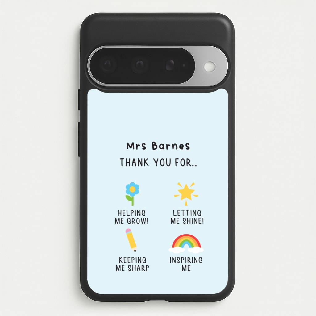 Thank You For Helping Me Google Pixel 10 Pro XL Case