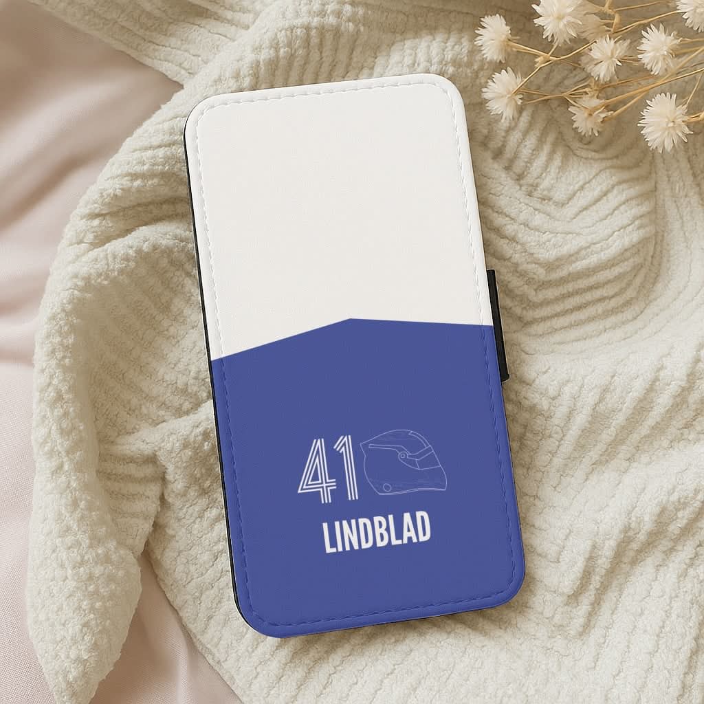 Lindblad Helmet 2026 Leather Phone Case
