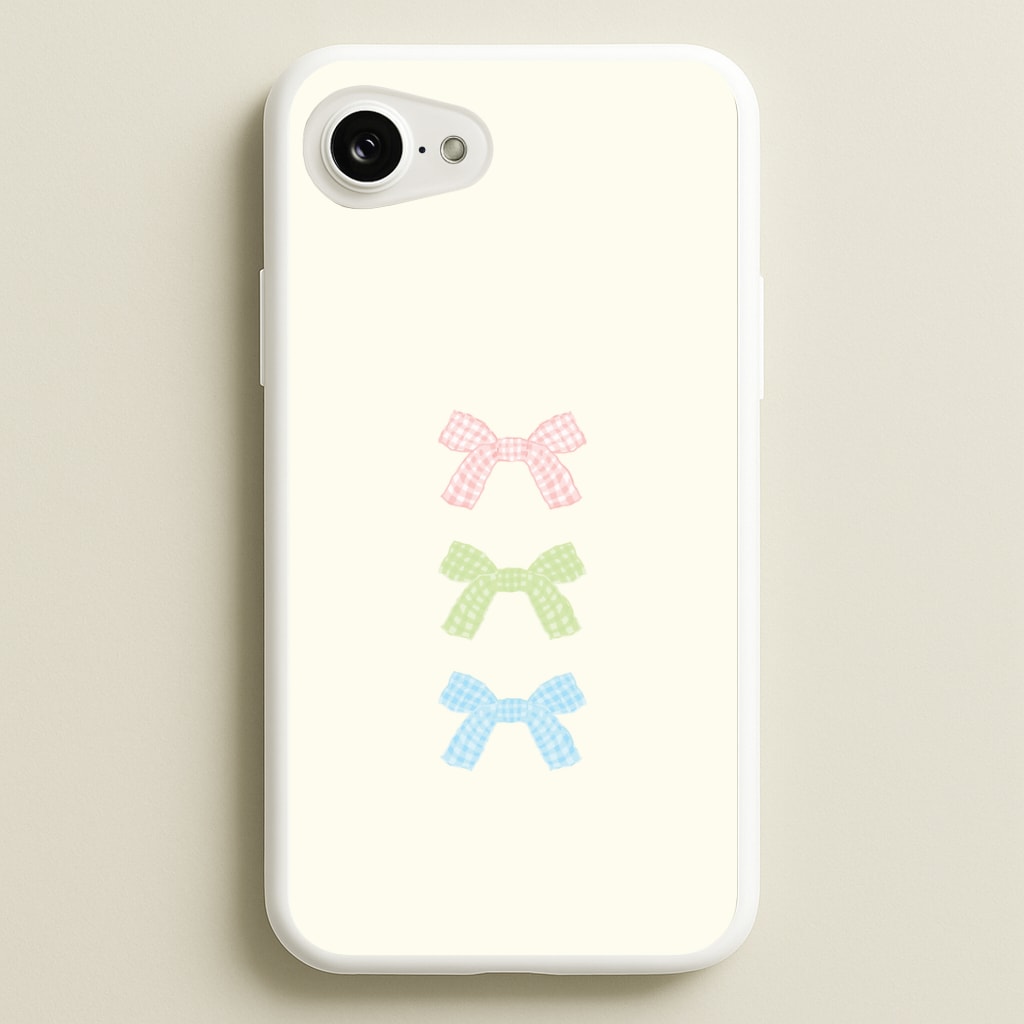 Gingham Tiered Ties iPhone 16e Case