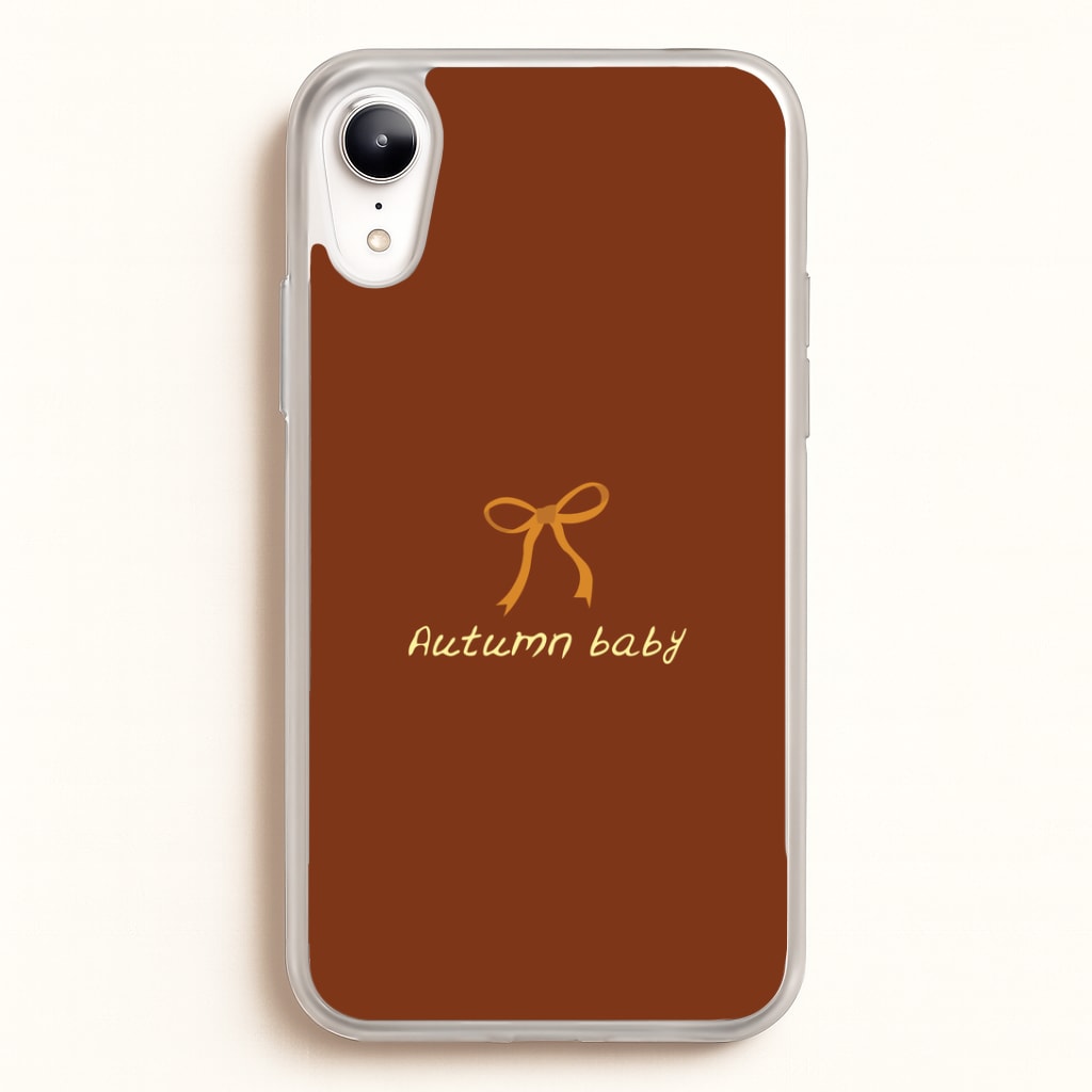 Autumn Baby iPhone XR Case