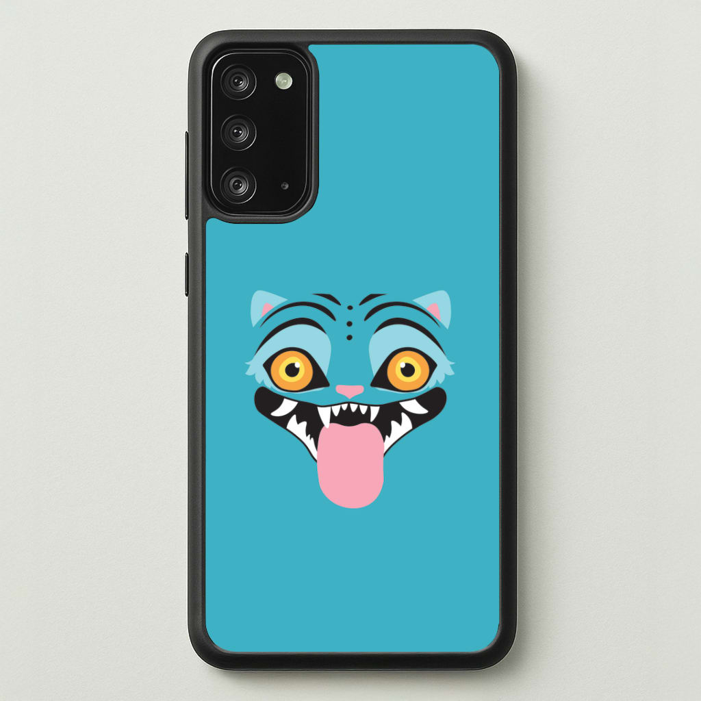 Demon Cat Face Galaxy Note 20 Case