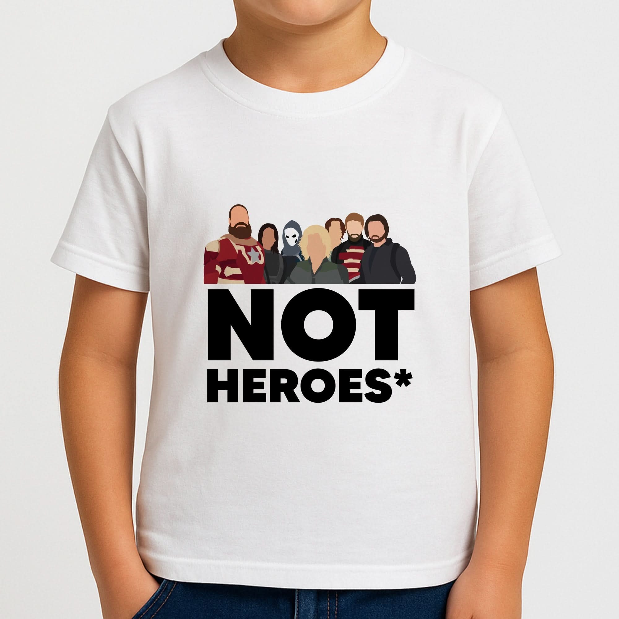 Not Heroes Boys T-Shirt