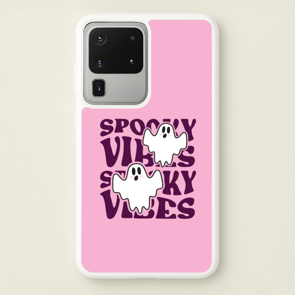 Spooky Vibes Pink Galaxy S20 Ultra Case