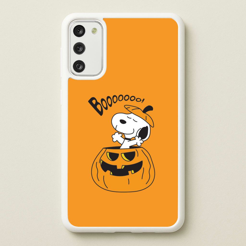 Cartoon Beagle Pumpkin Galaxy A41 Case