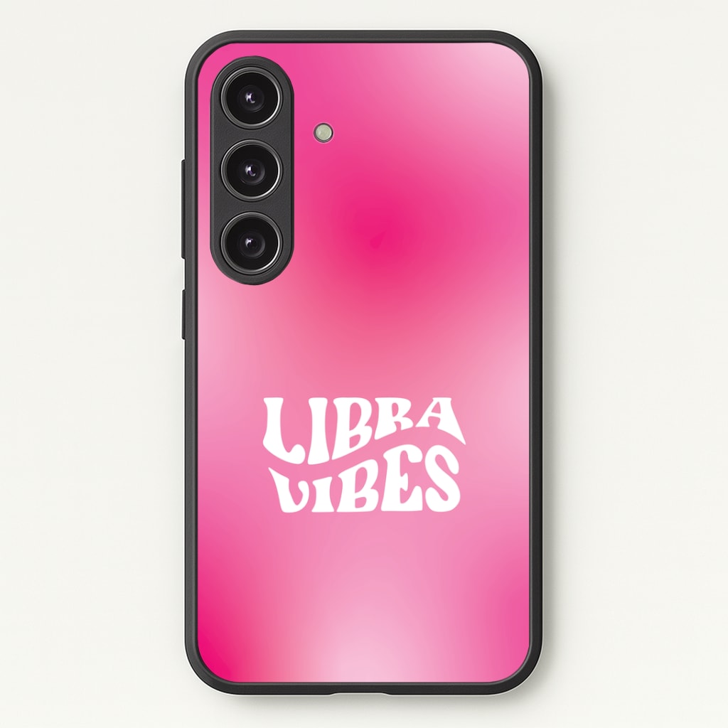 Libra Vibes Gradient Zodiac Galaxy S24 Case