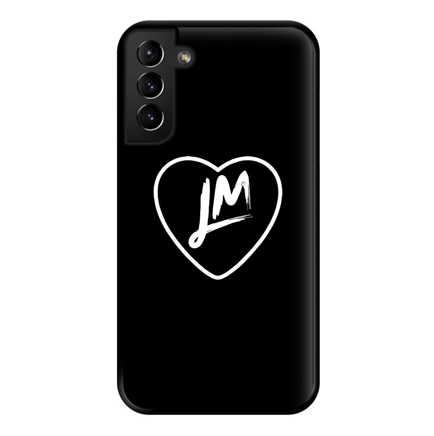 Little Mix Heart Phone Case - Black