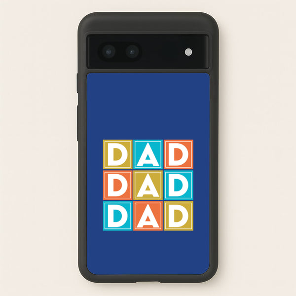 Dad Cubes Google Pixel 7a Case
