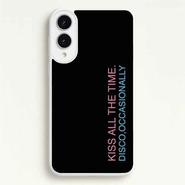 Disco Occasionally Text Galaxy S25 Edge Case