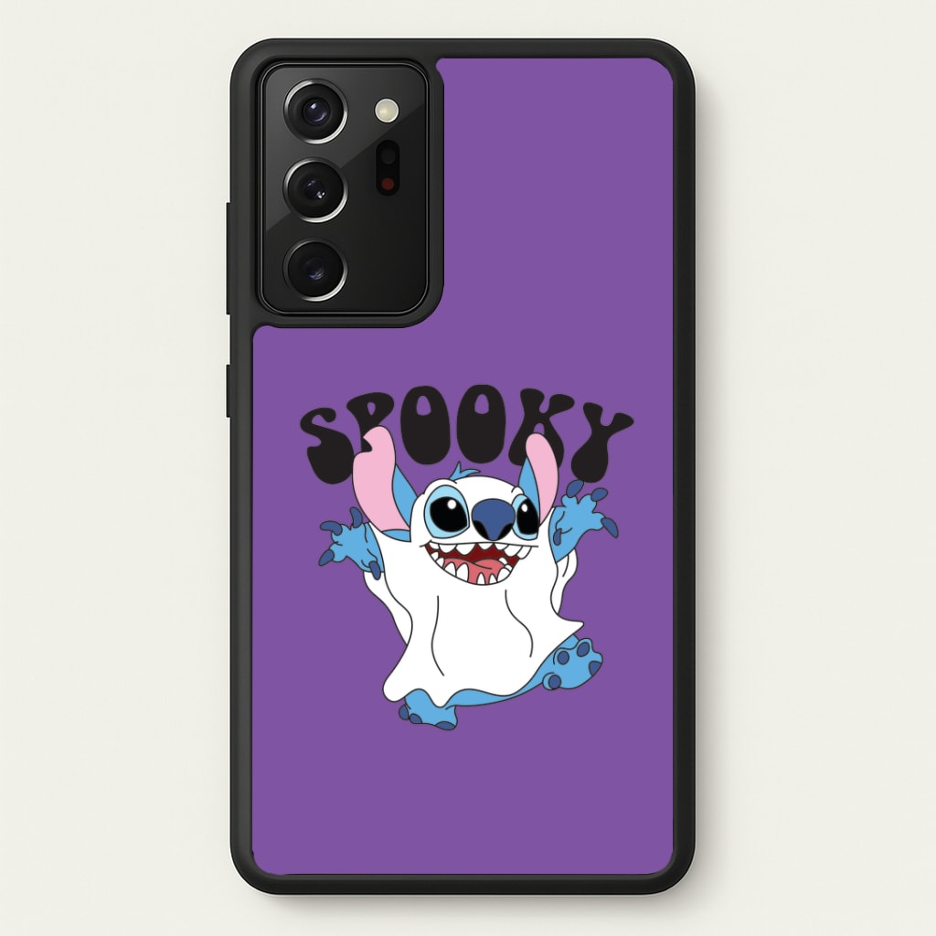 Spooky Cute Blue Alien Galaxy Note 20 Ultra Case