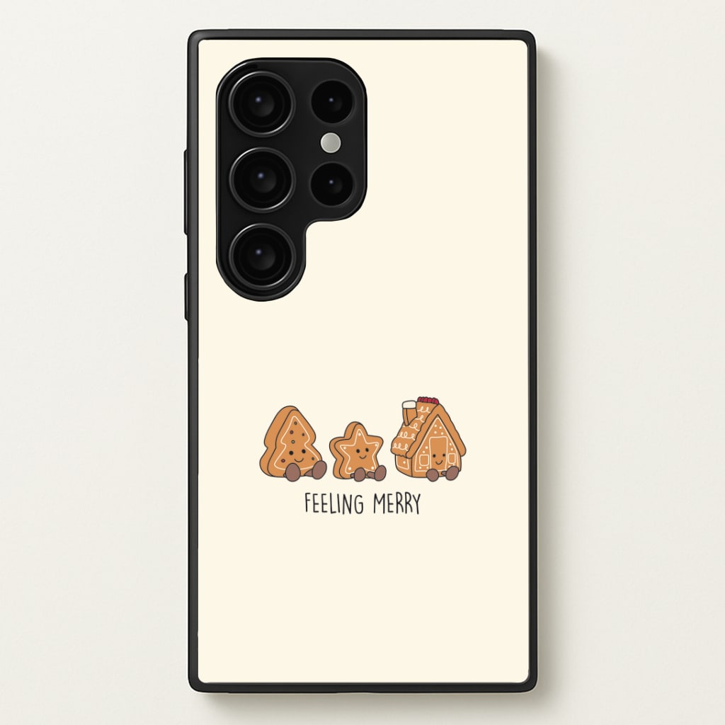 Gingerbread Plushies Quote Galaxy S24 Ultra Case