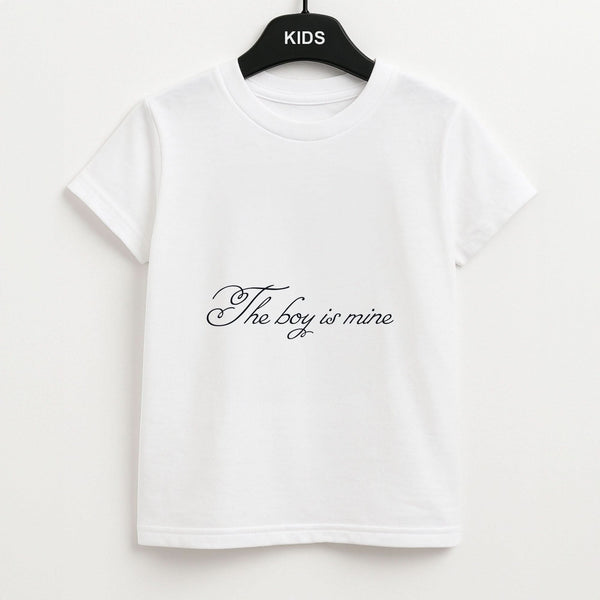 The Boy Is Mine Kids Unisex T-Shirt