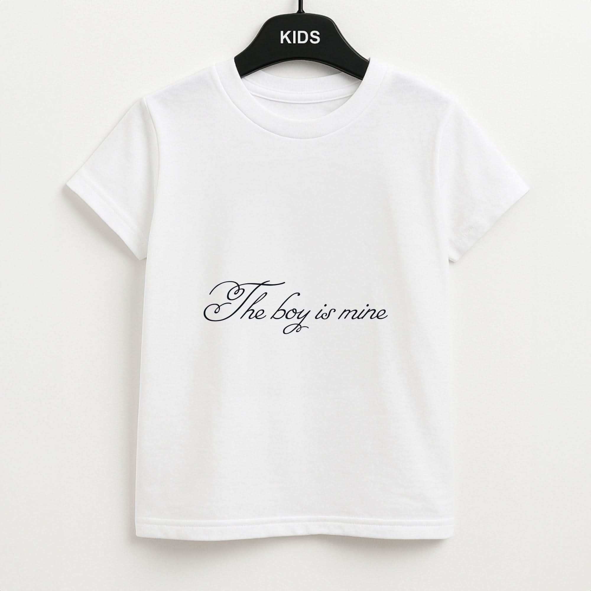 The Boy Is Mine Kids Unisex T-Shirt