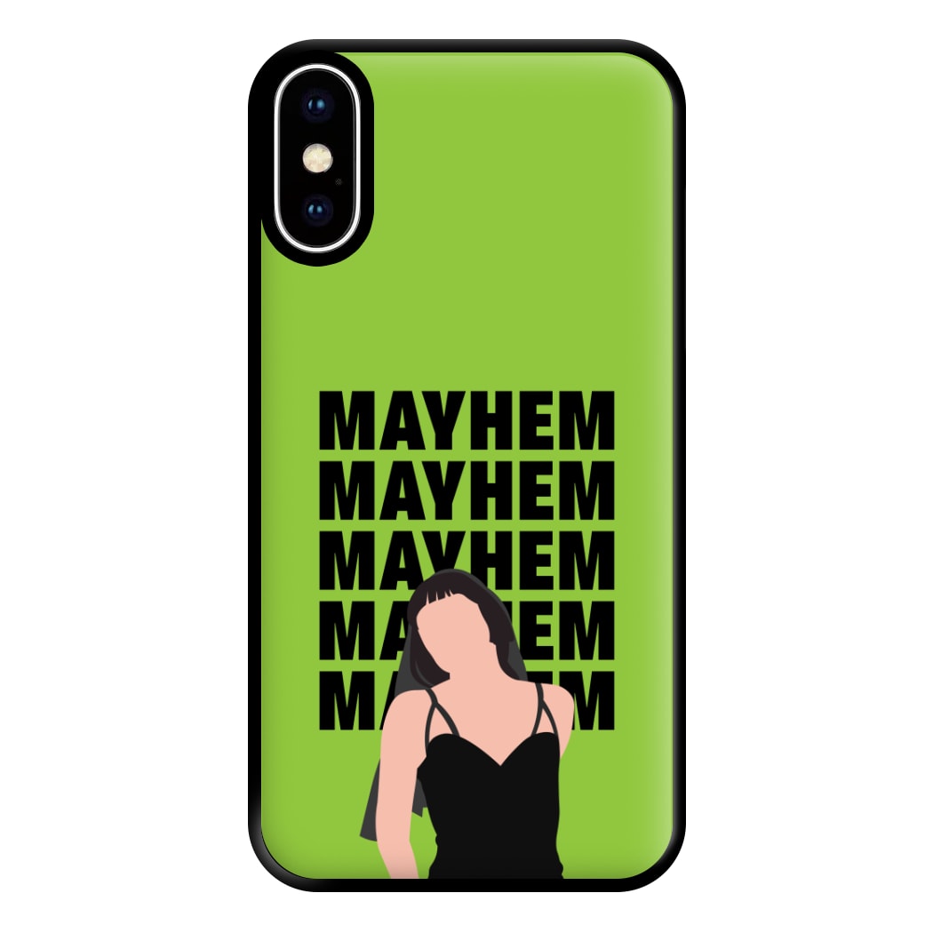 Neon Green Mayhem iPhone XS Max Case