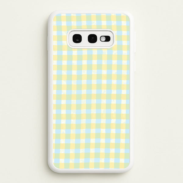 Lemonade Gingham Galaxy S10e Case