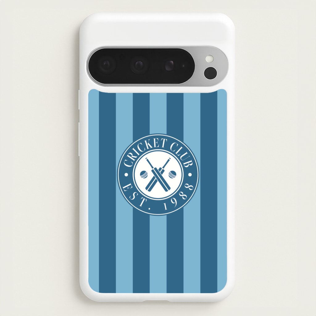 Stripey Cricket Badge Google Pixel 9 Pro XL Case