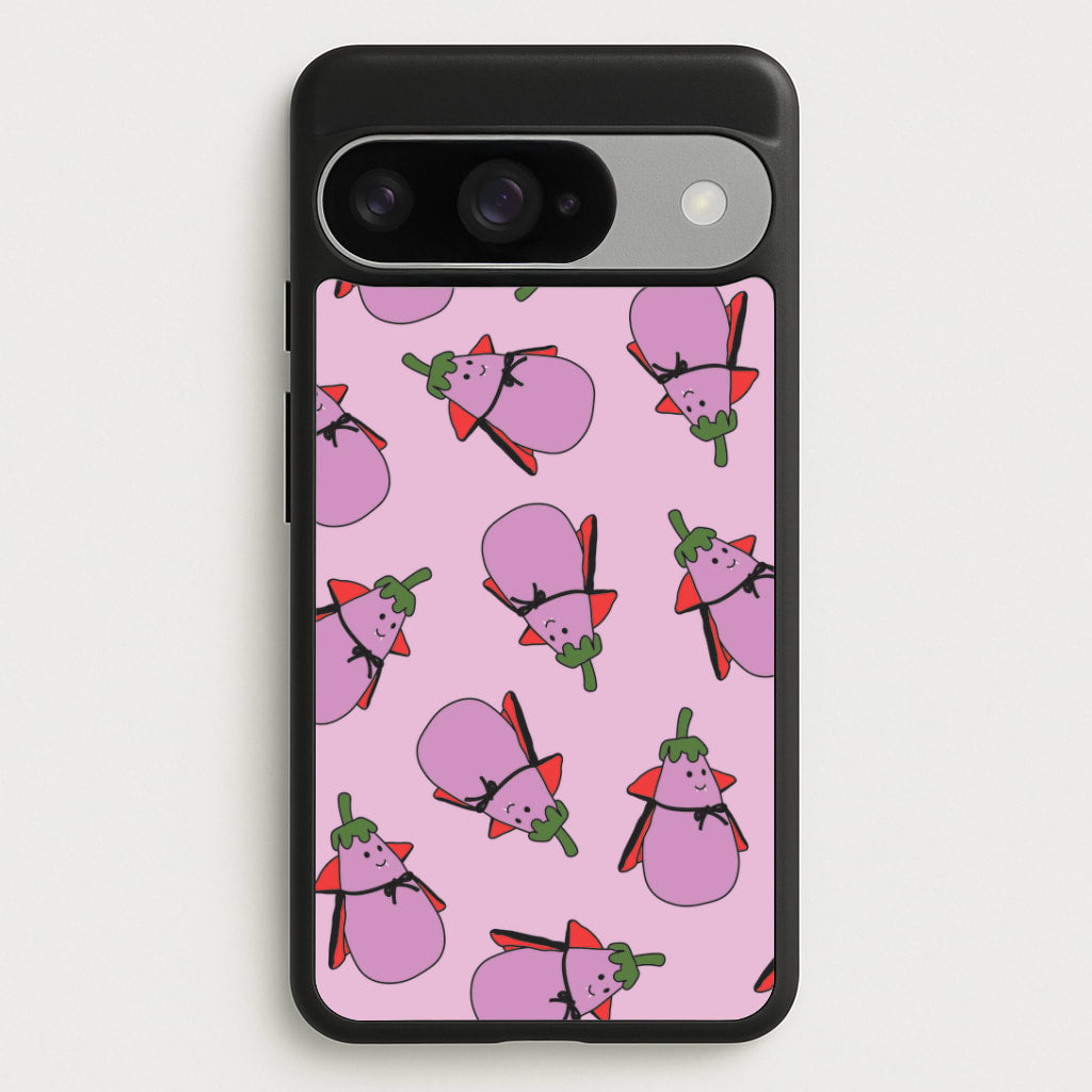 Vampire Vegetable Pattern - Halloween Google Pixel 10 / 10 Pro Case