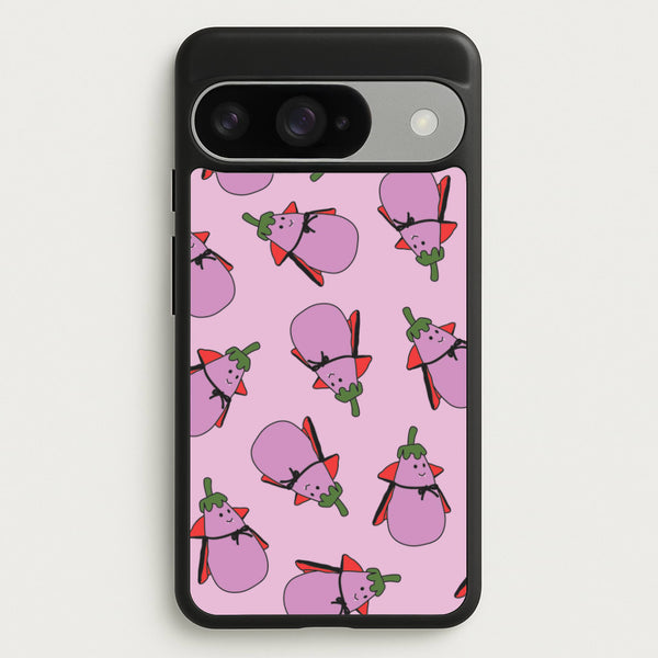 Vampire Vegetable Pattern - Halloween Google Pixel 10 / 10 Pro Case
