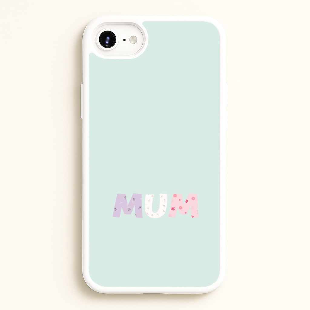 Mum Patchwork iPhone 6 Plus / 7 Plus / 8 Plus Case