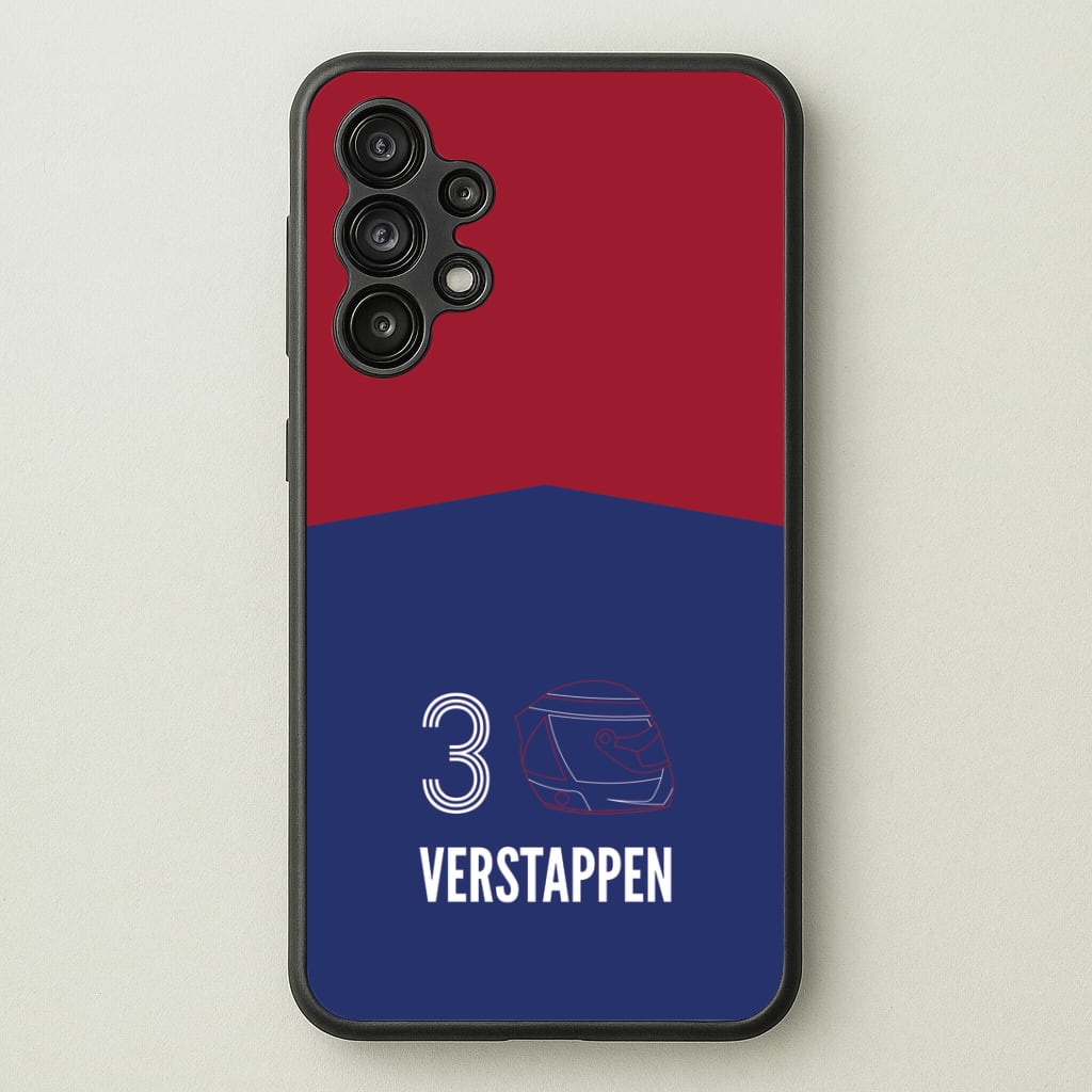 Verstappen Helmet 2026 Galaxy A13 Case