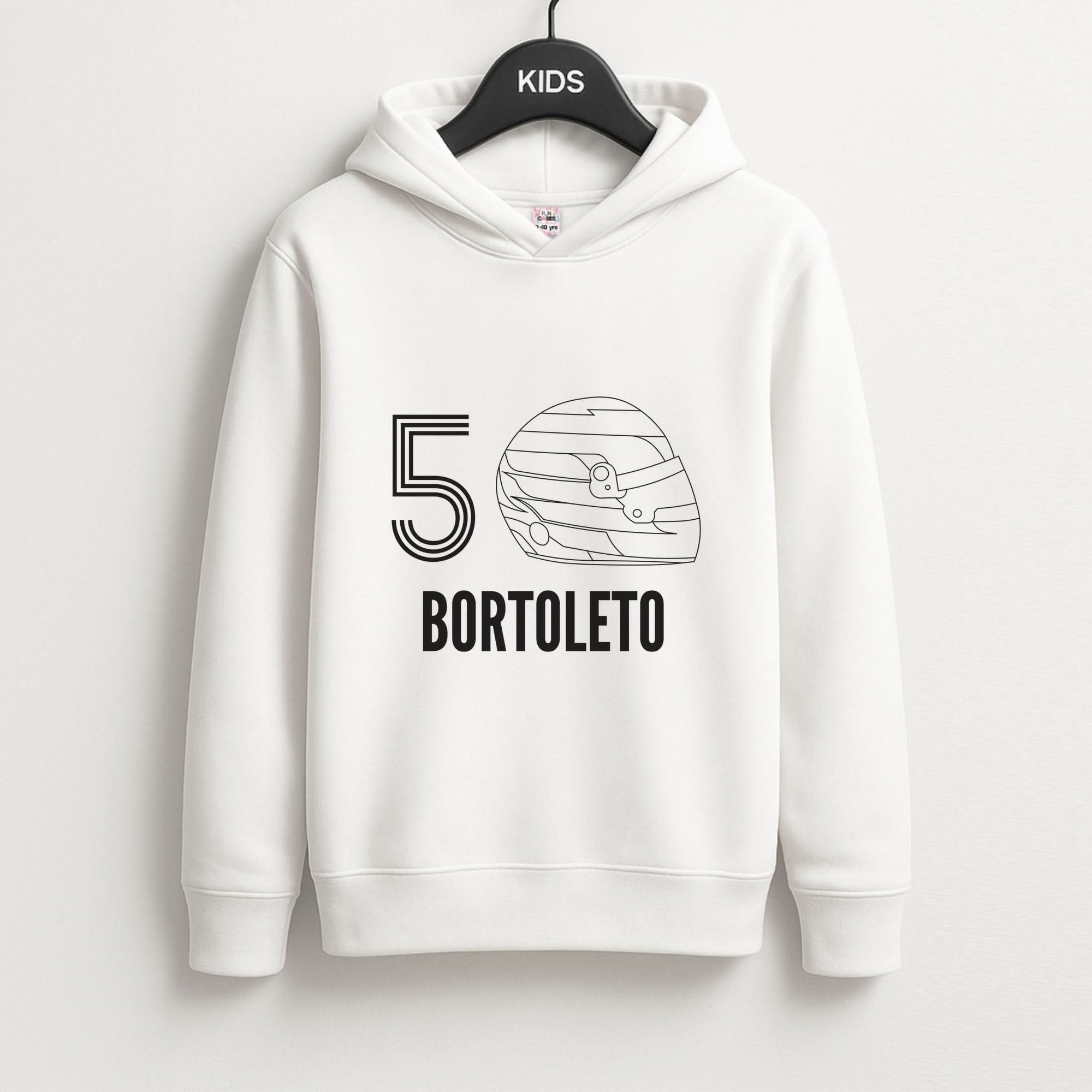 Bortoleto Helmet 2026 Kids Hoodie